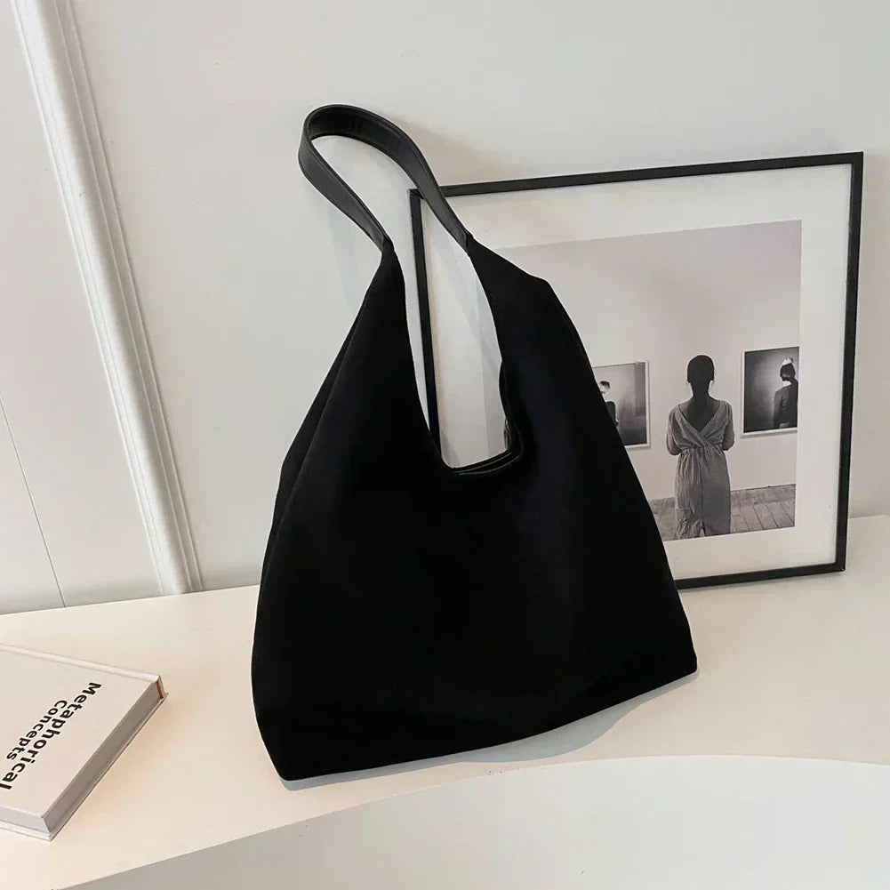 Harper - Soft Suede Tote Bag