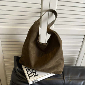 Harper - Soft Suede Tote Bag